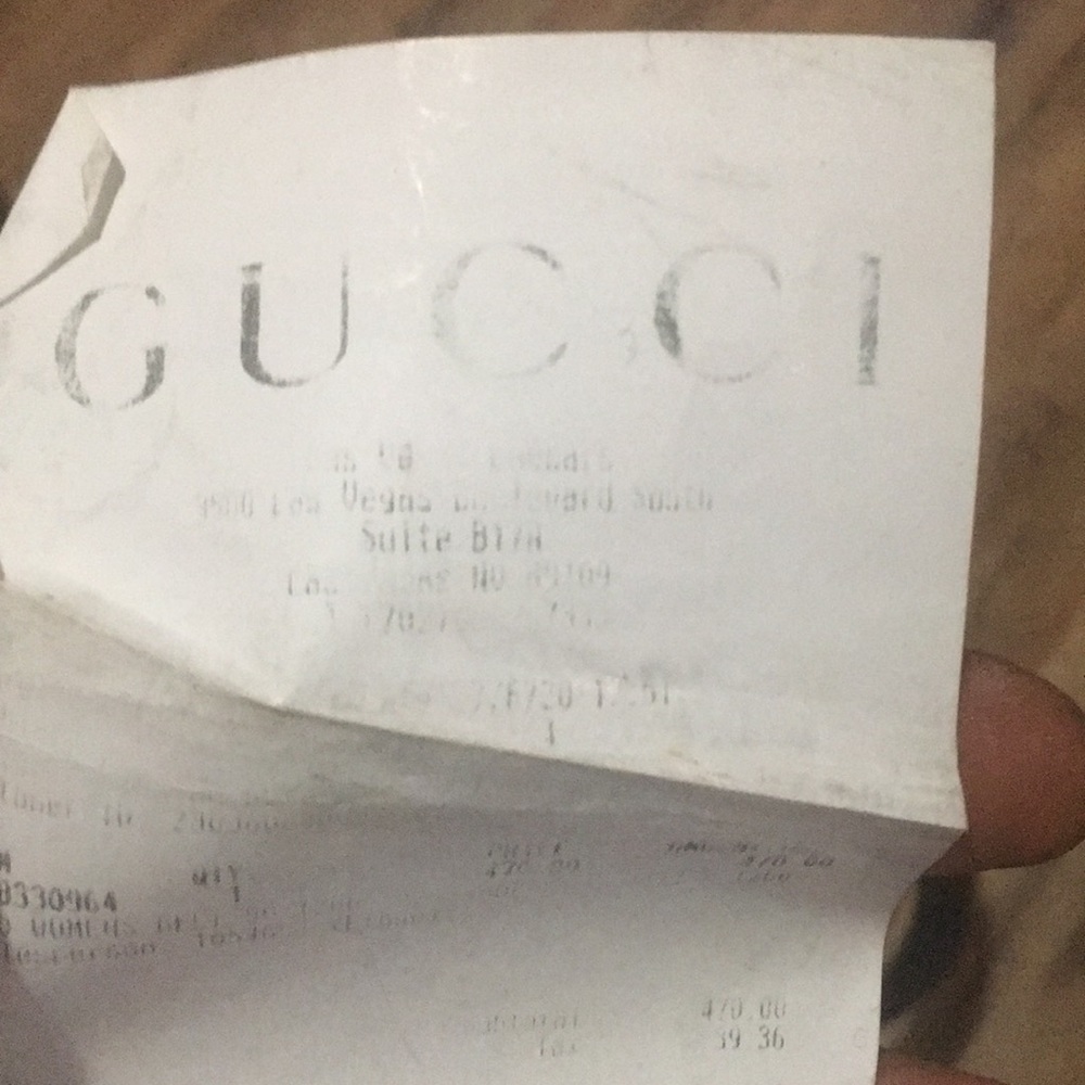 Authentic Gucci belt